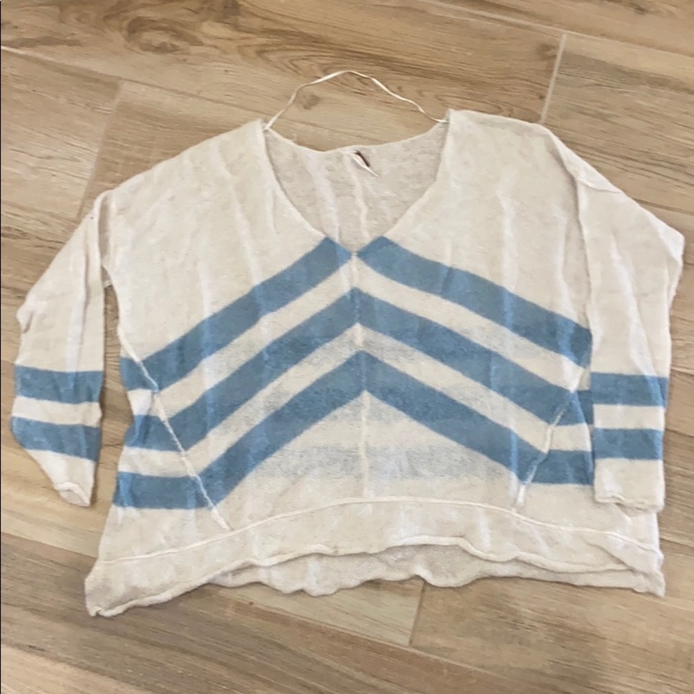 Free People Striped Sweater